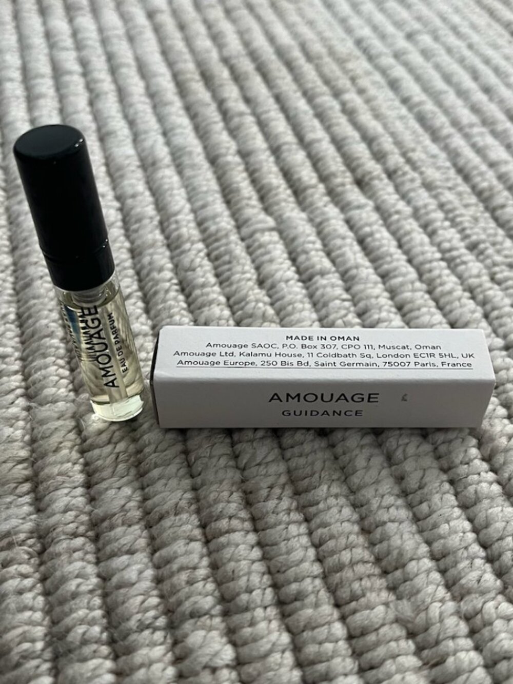 Amouage Guidance spray sample 2ml/0.06 fl oz